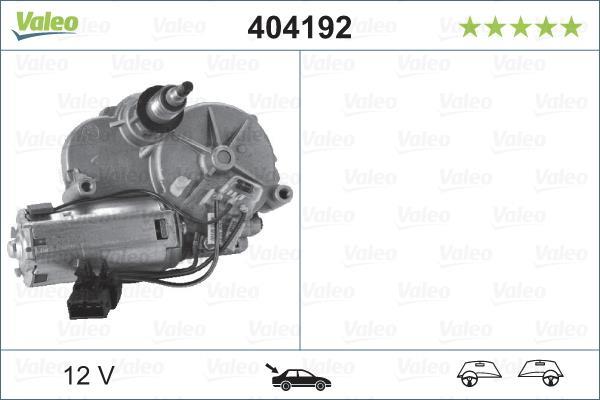 Moteur d'essuie-glace VALEO 404192